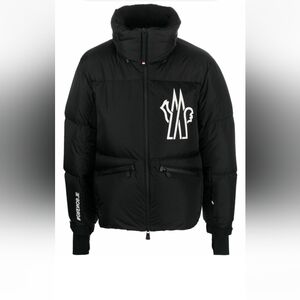 Men's Moncler Grenoble Black Puffer Jacket Sz M